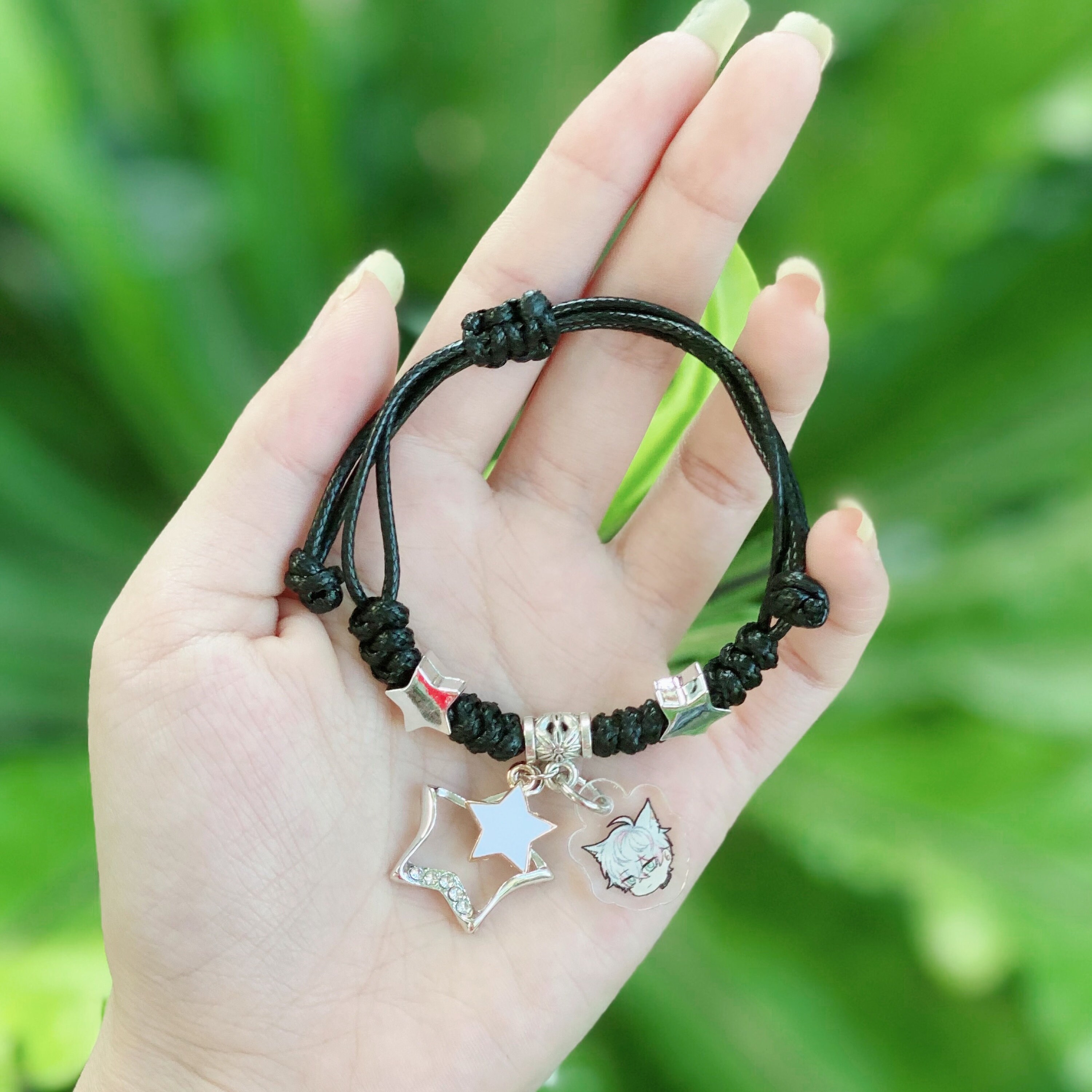 Bracelet Mystic Messenger With Charm 5 Character Etsy