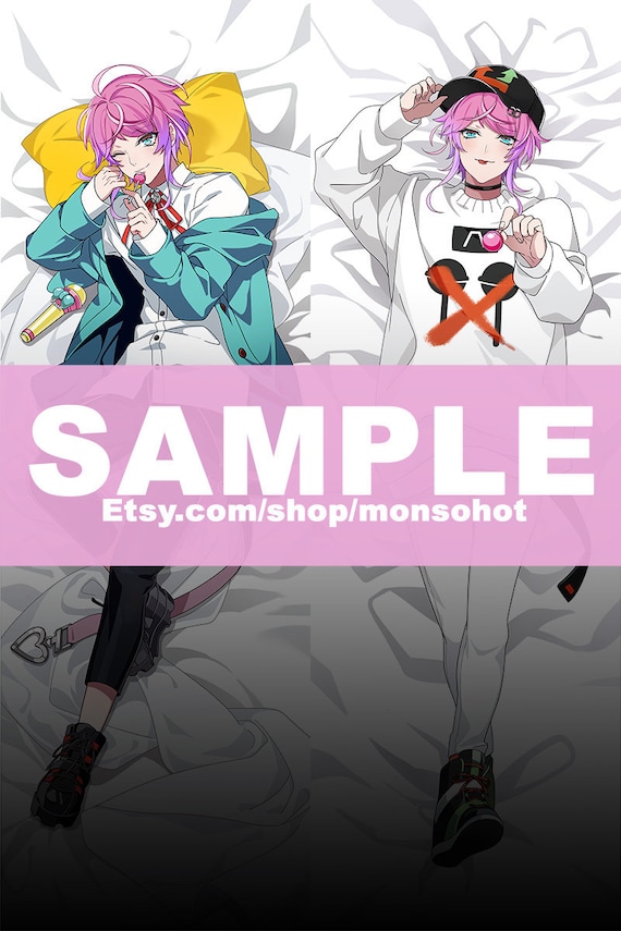 Anime/Manga Mini-Kissen Anhänger Set (3 Stück) - Charakter Print