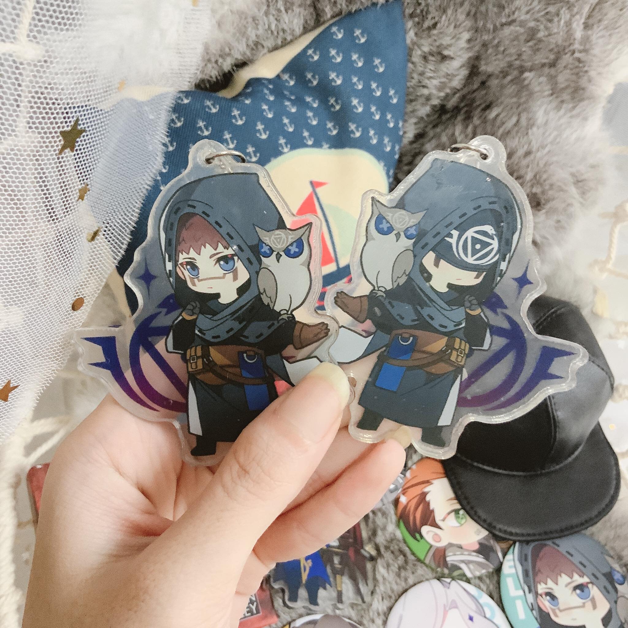 Identity V Keychains 9 Character Etsy