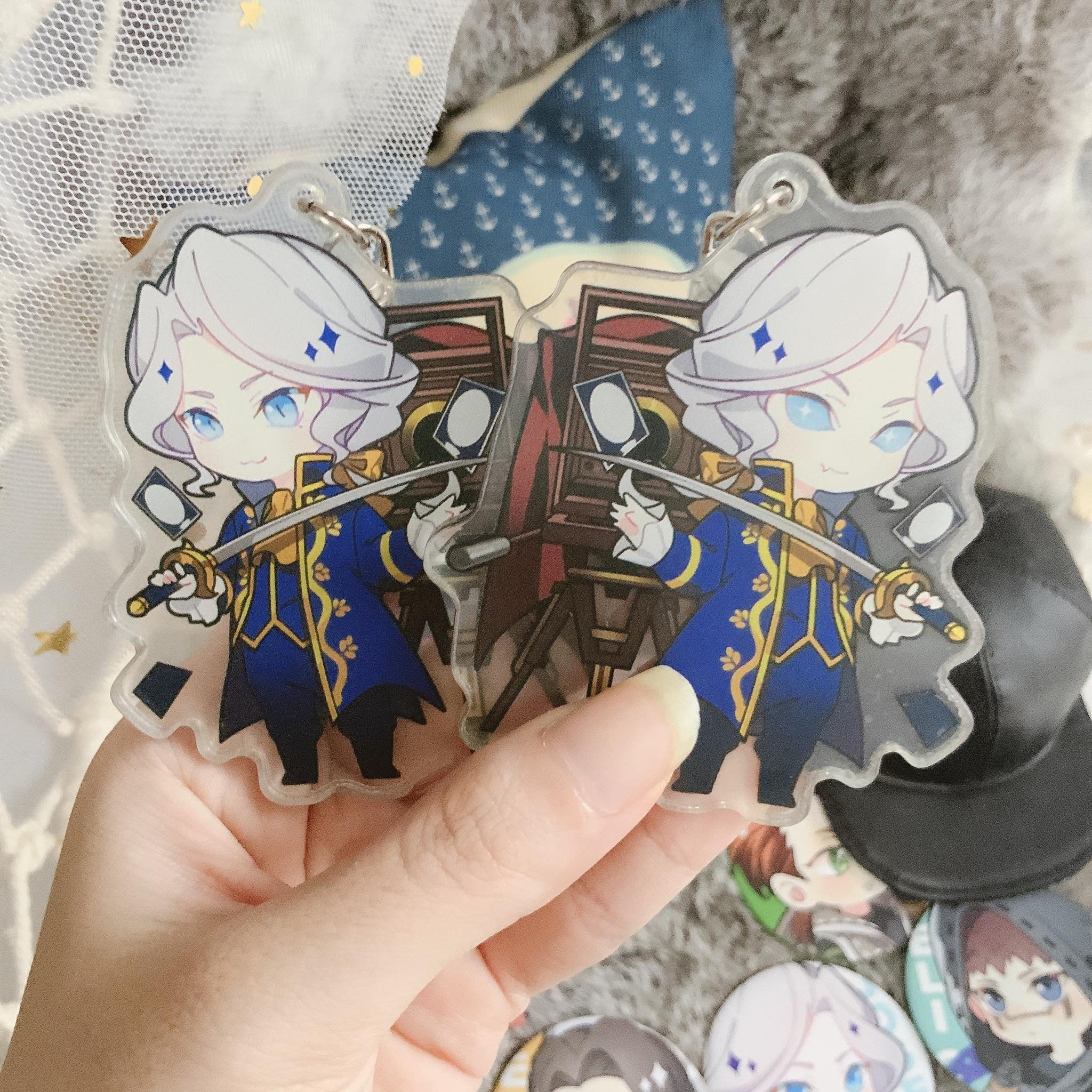 Identity V Keychains 9 Character Etsy