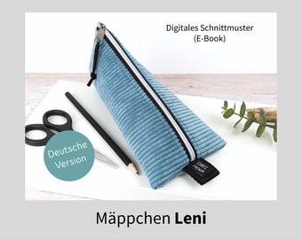 Schnittmuster und Nähanleitung (EBook) Mäppchen “Leni“