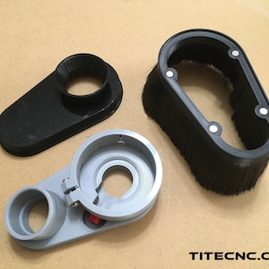 CNC Dust Shoe for Makita RT0701C - 31.75mm/35mm ID vacuum hose
