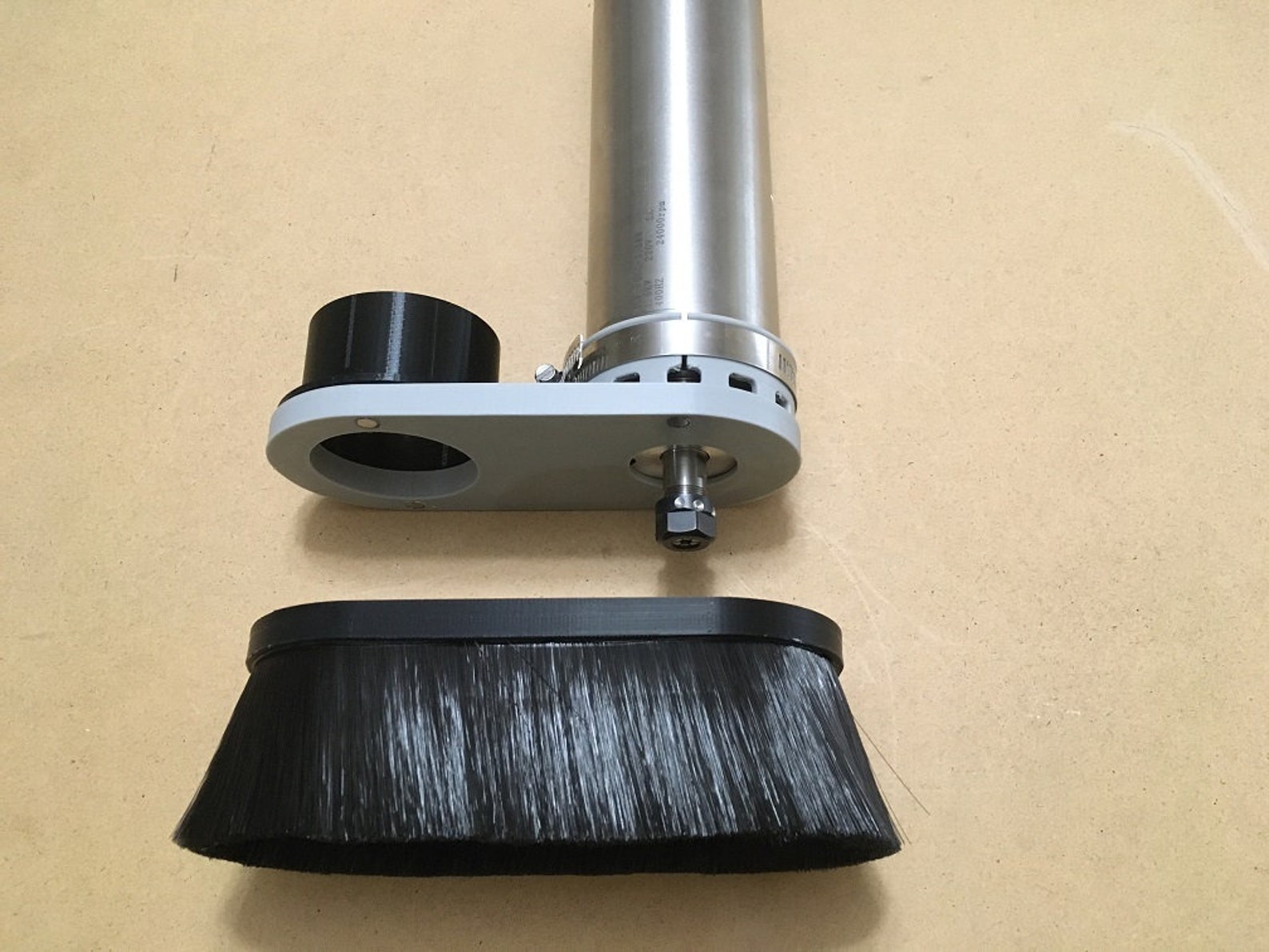 CNC Dust Shoe for 65mm ER11 Spindle Custom size vacuum Etsy