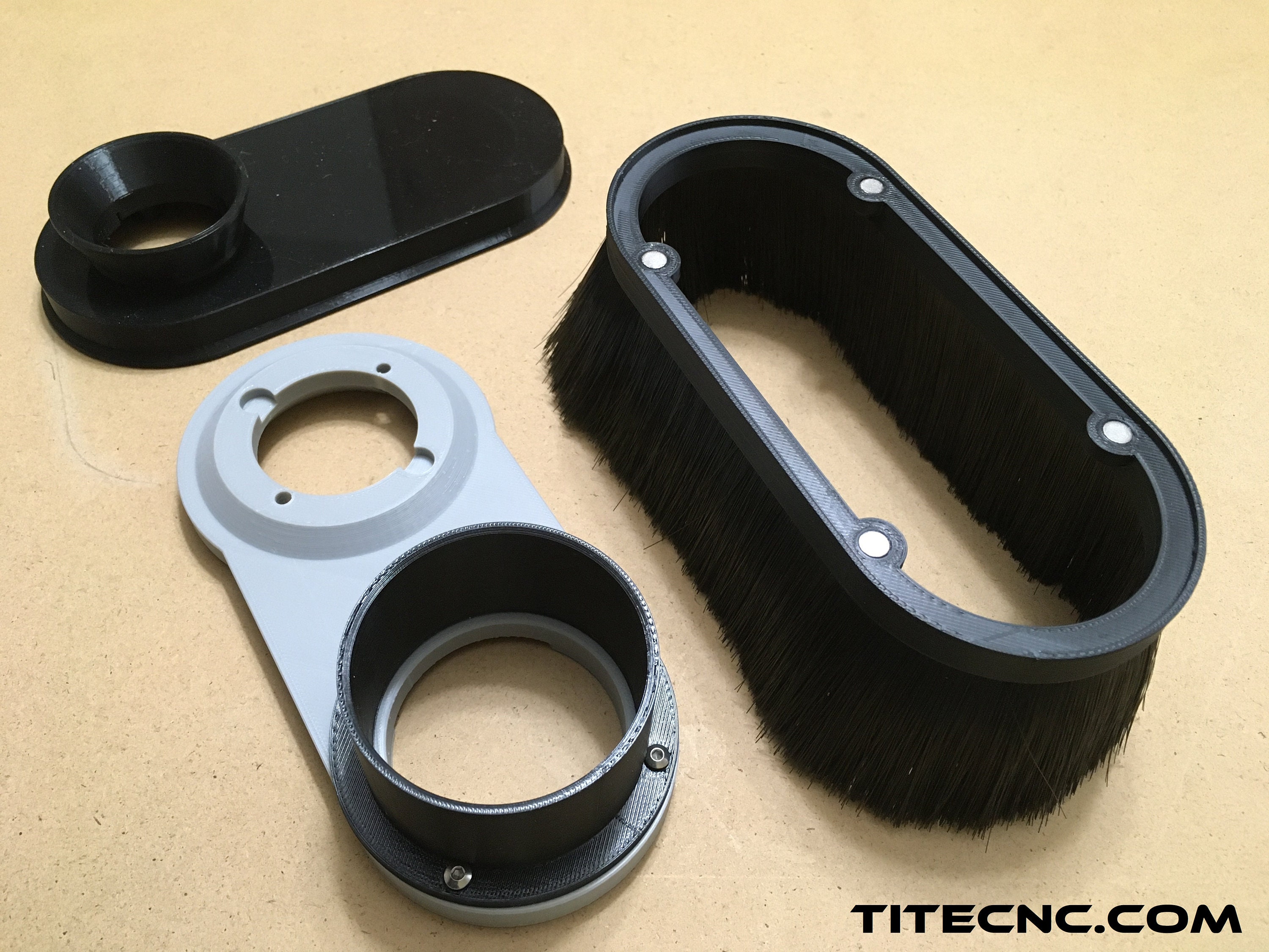 CNC Dust Shoe for Bosch 1617 - Custom Size Vacuum Attachment - Etsy