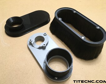 CNC Dust Shoe for Dewalt DW618 - Custom Size Vacuum Attachment - Etsy