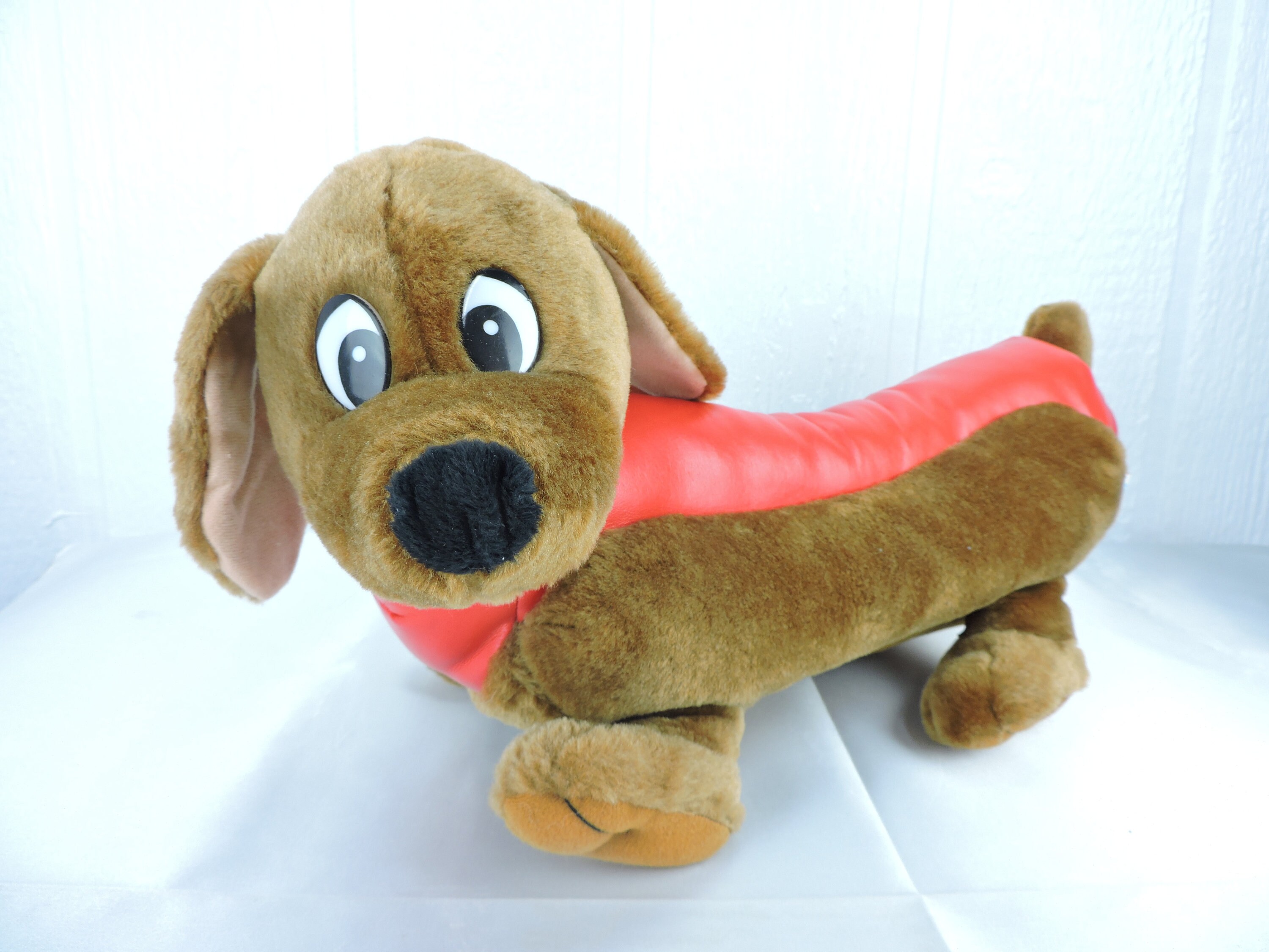 weiner dog plush