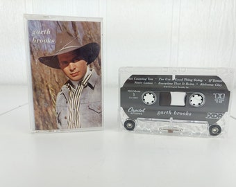 Garth Brooks Self Titled Cassette Tape 1989 Capitol Records Vintage