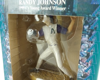 Randy Johnson Figurine 1999 Cy Young Award Winner #4 in Series Diamondbacks