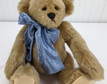 Vintage Mohair Heirloom Bears Jointed Plush 7" Eva Handmade One of a Kind