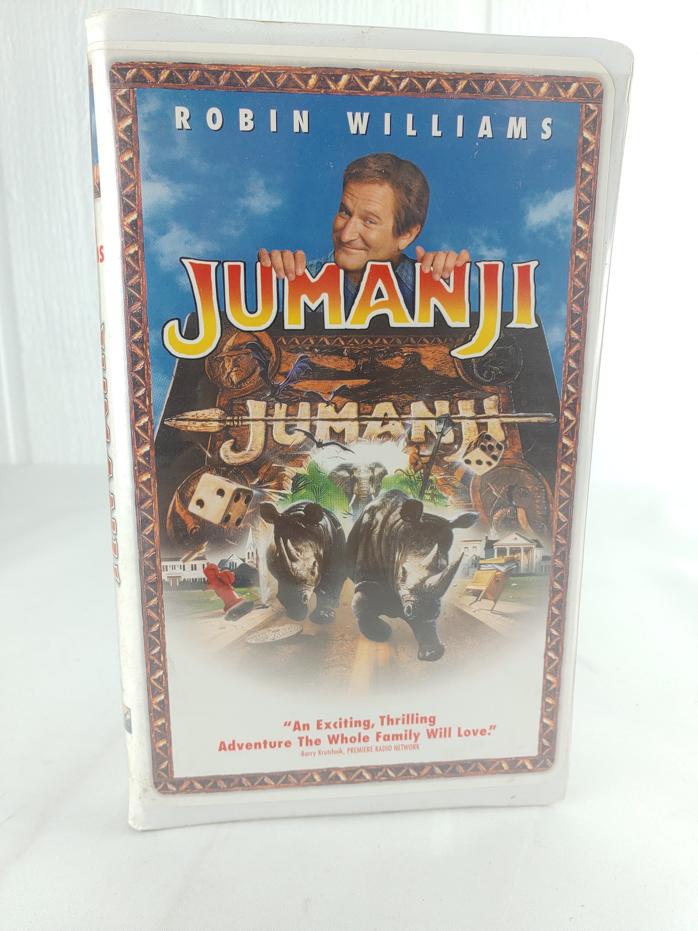 ジュマンジ VHS クラムシェルケース ロビン・ウィリアムズ 中古 11740
