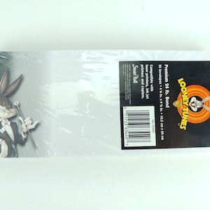vintage Looney Tunes Fancy Bugs Bunny 25 Enveloppes Taille de lettre 1997 Stuart Hall