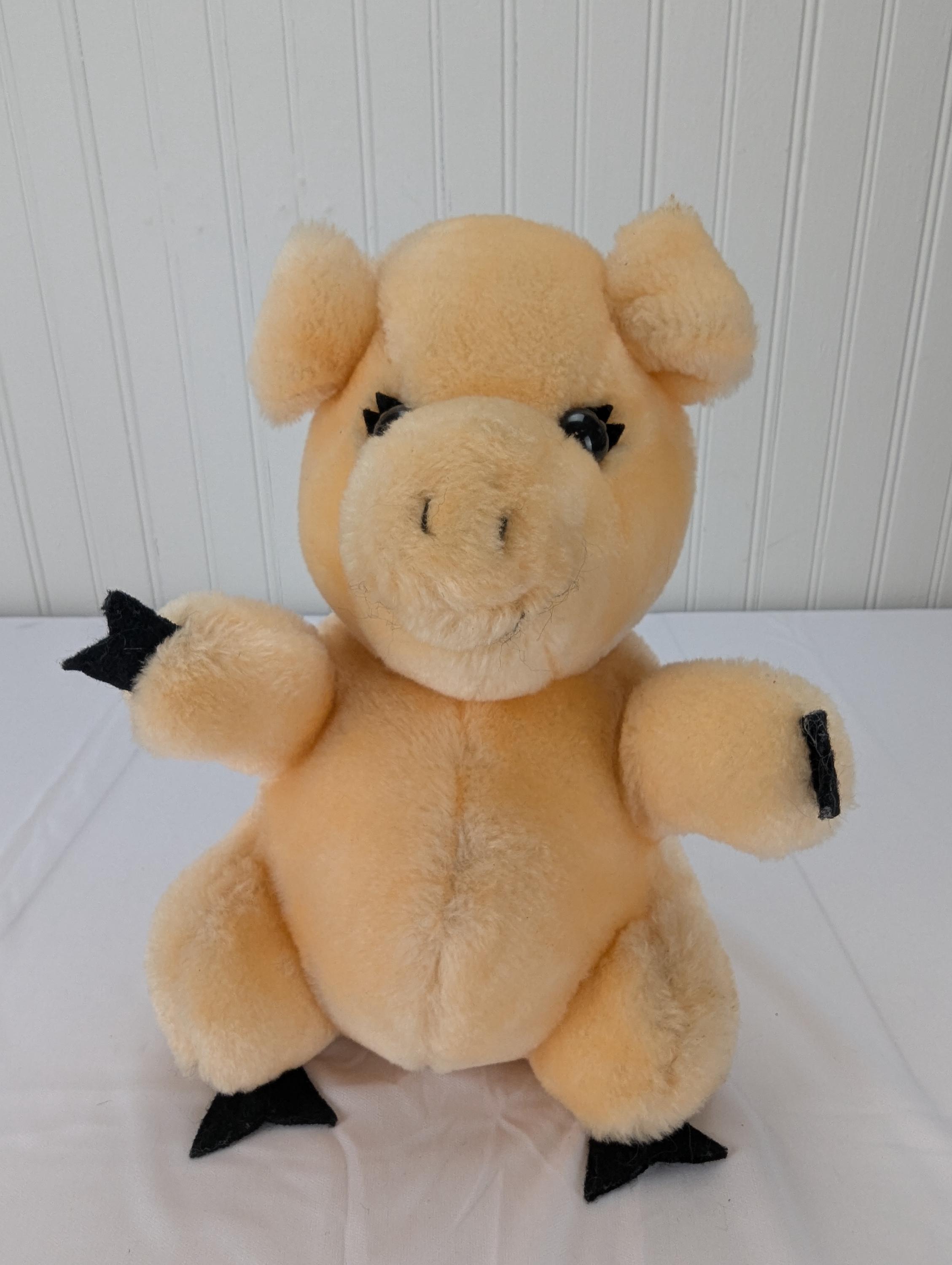 Vintage Dakin Pig Plush 9