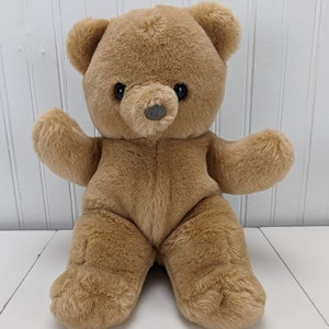 Vintage Russ Berrie Light Brown Teddy Bear Plush 14