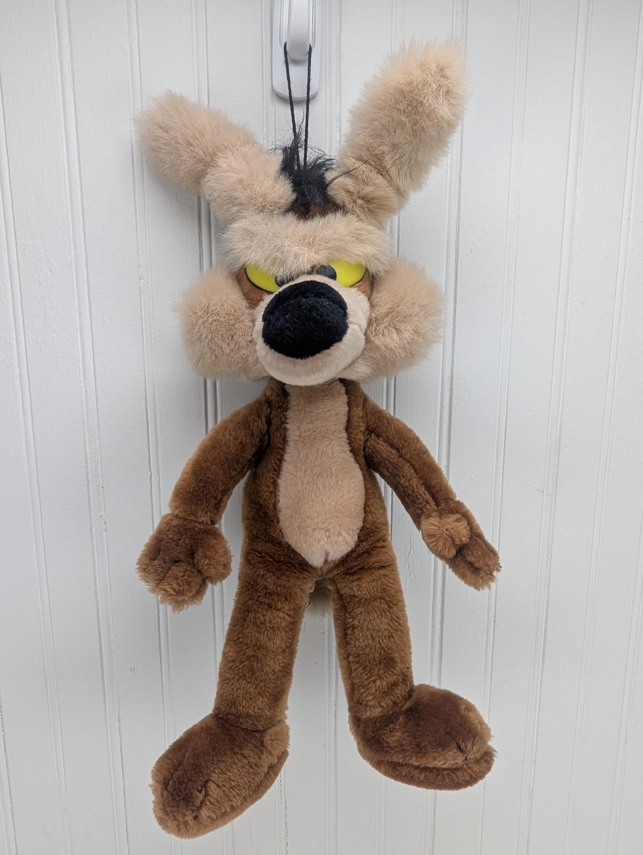 '90s WILE E. COYOTE ワイリーコヨーテ ヴィンテージぬいぐるみ ルーニー・テューンズ ワイリー・コヨーテ ぬいぐるみ人形