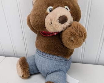 Vintage Brown Teddy Bear Plush 7