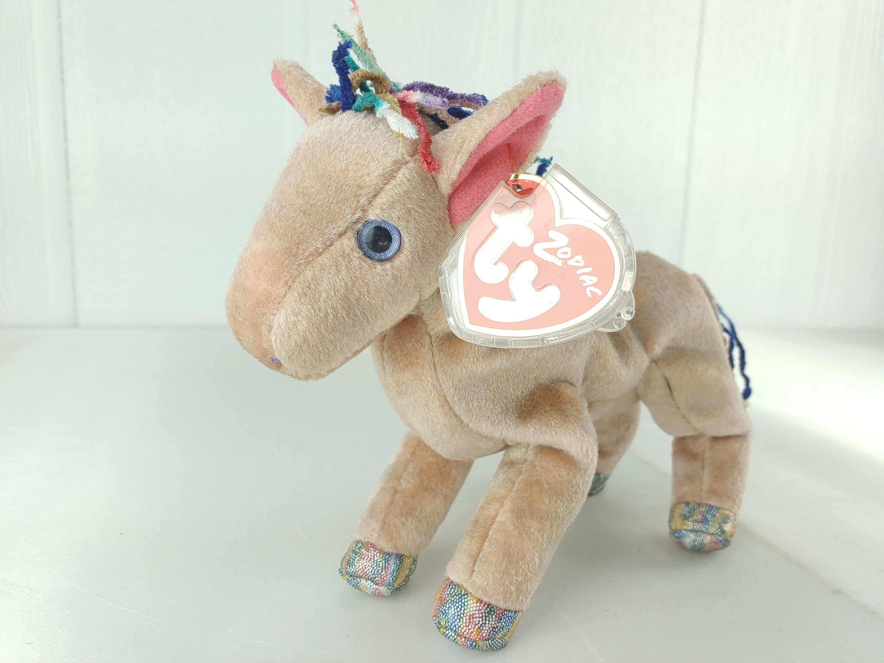 Ty Beanie Baby Zodiac Horse Plush 7 Stuffed Animal 2000 | Etsy