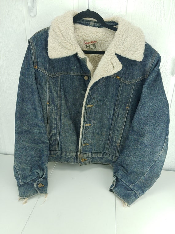 lee storm rider jacket sherpa