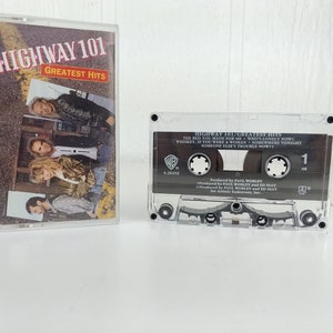 Highway 101 Greatest Hits Cassette Tape 1990 Warner Bros Records Pre Owned
