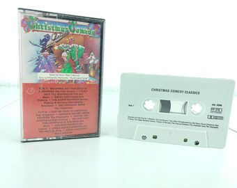 Christmas Comedy Classics Cassette Tape 1985 Capital Records Vintage Retro