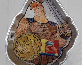 Vintage Wilton Disney Hercules Cake Pan 2105-3300 Greek God