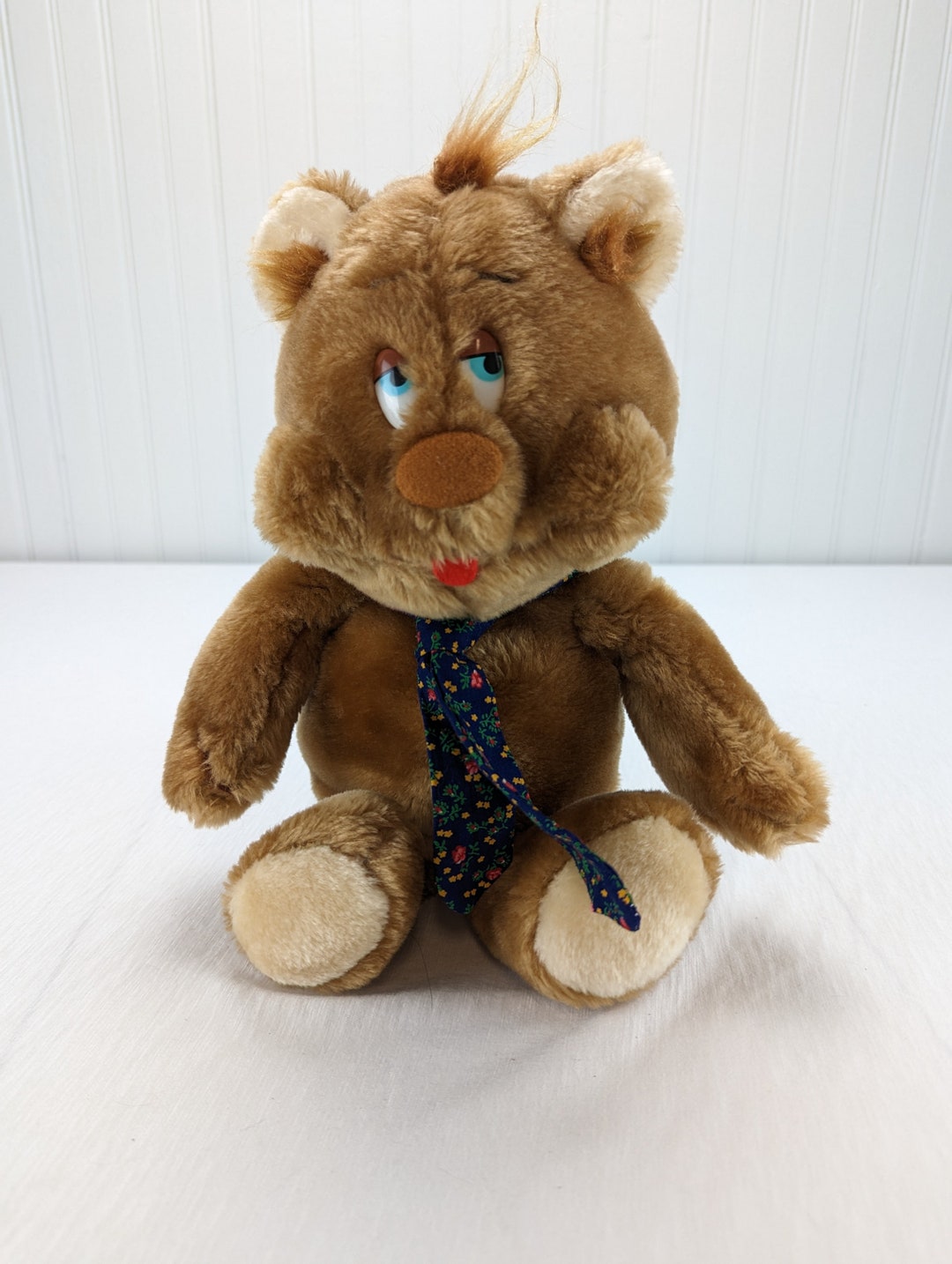 Vintage Upstairs Buzzy Wuzzy Bear Plush 15 Stuffed Etsy