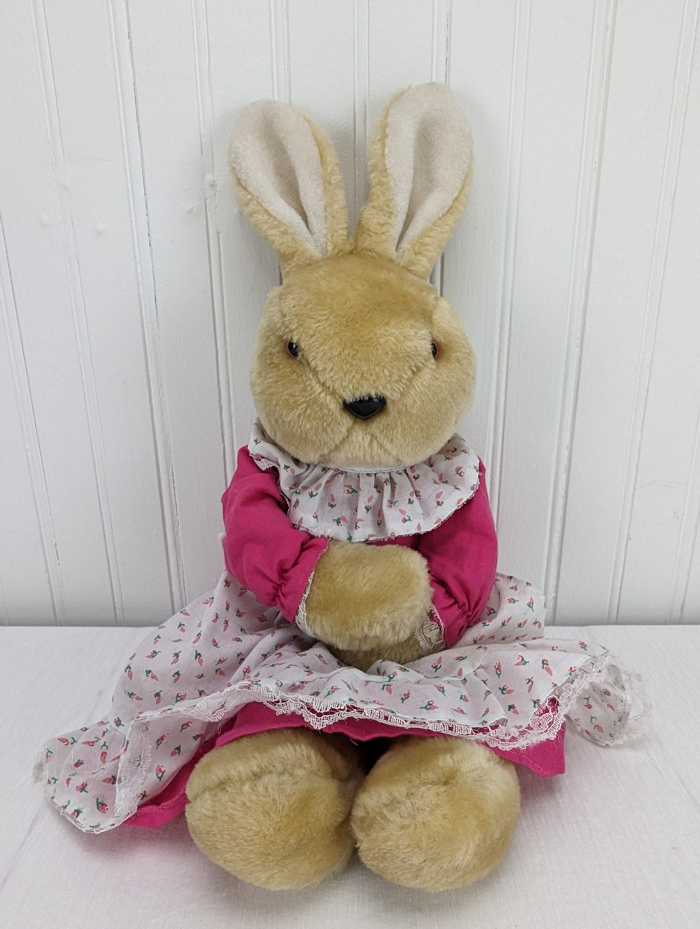 Gary Charles Beige Rabbit Plush 15