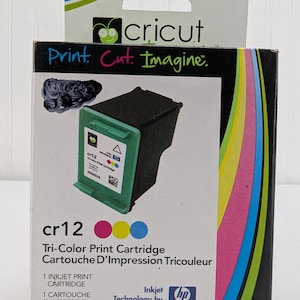 Cricut Imagine cr12 3色プリントカートリッジ 1 インクジェットプリントカートリッジ 2012年8月