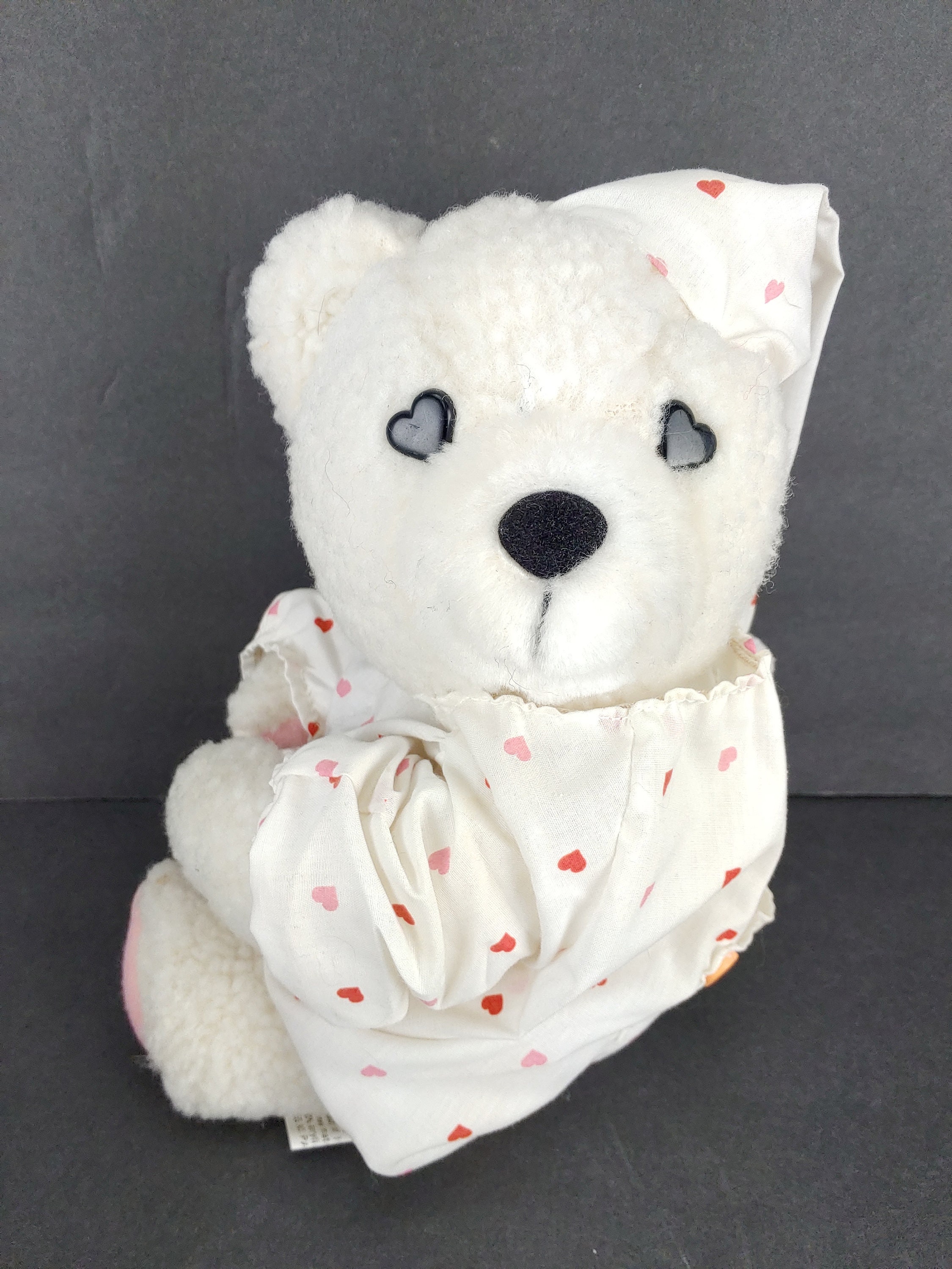 【USED】heartful teddy bear pajamas Vintage Dream Bear Teddy Plush 9