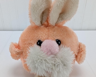 Vintage Target Orange Round Bunny Rabbit Plush 8