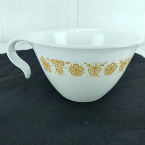 Vintage Corning Corelle Gouden Vlinder Patroon Thee Koffie Cup