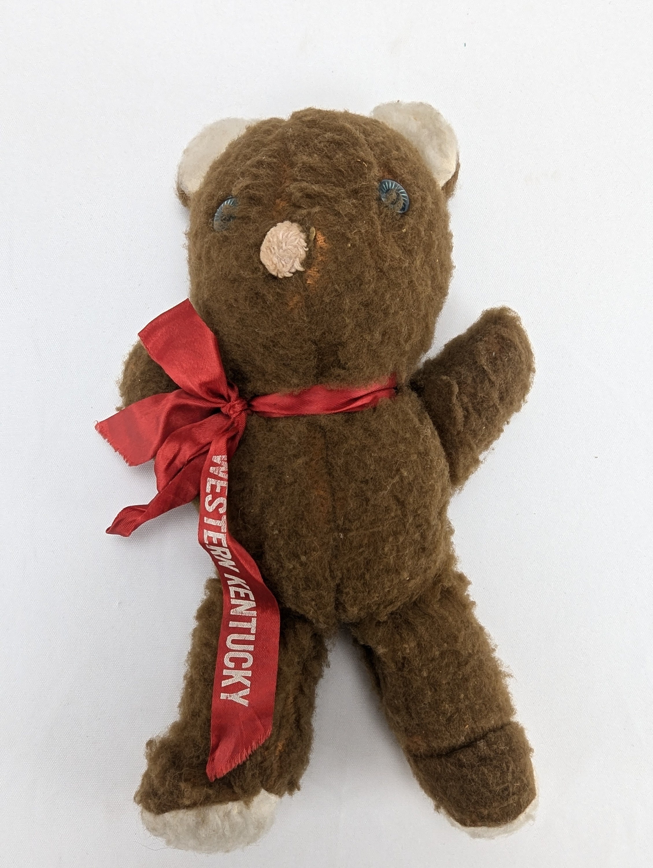 Vintage Animal Fair Western Kentucky Brown Teddy Bear Plush 11
