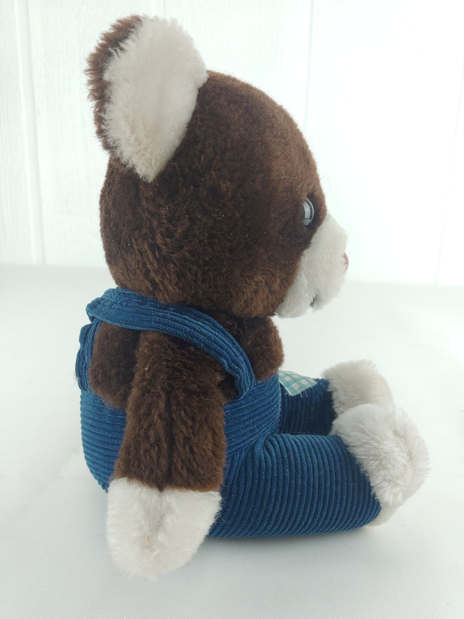 Russ Scooter Teddy Bear Plush 8 Stuffed Animal Vintage Etsy
