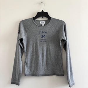 トップス vintage Abercrombie & Fitch Henry top Vintage Abercrombie Tops - Etsy