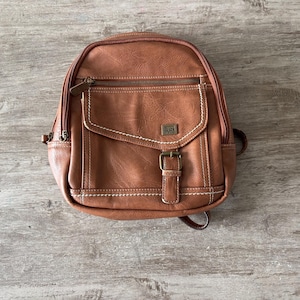 backpack men leather Men's Convertible – Full-Grain Leather, Brown marni handbag style Almost every year Color:Burnt Orange - Oasis Hydration Packs Laptop Backpack - Best