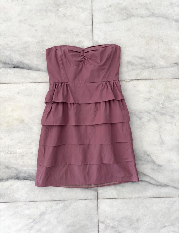 j crew pink strapless dress J Crew Pink Strapless Dress (Size: 0)