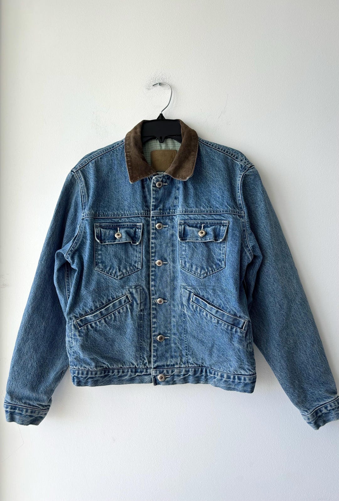 Vintage GAP A Breed Apart Special Edition Denim Jacket Leather