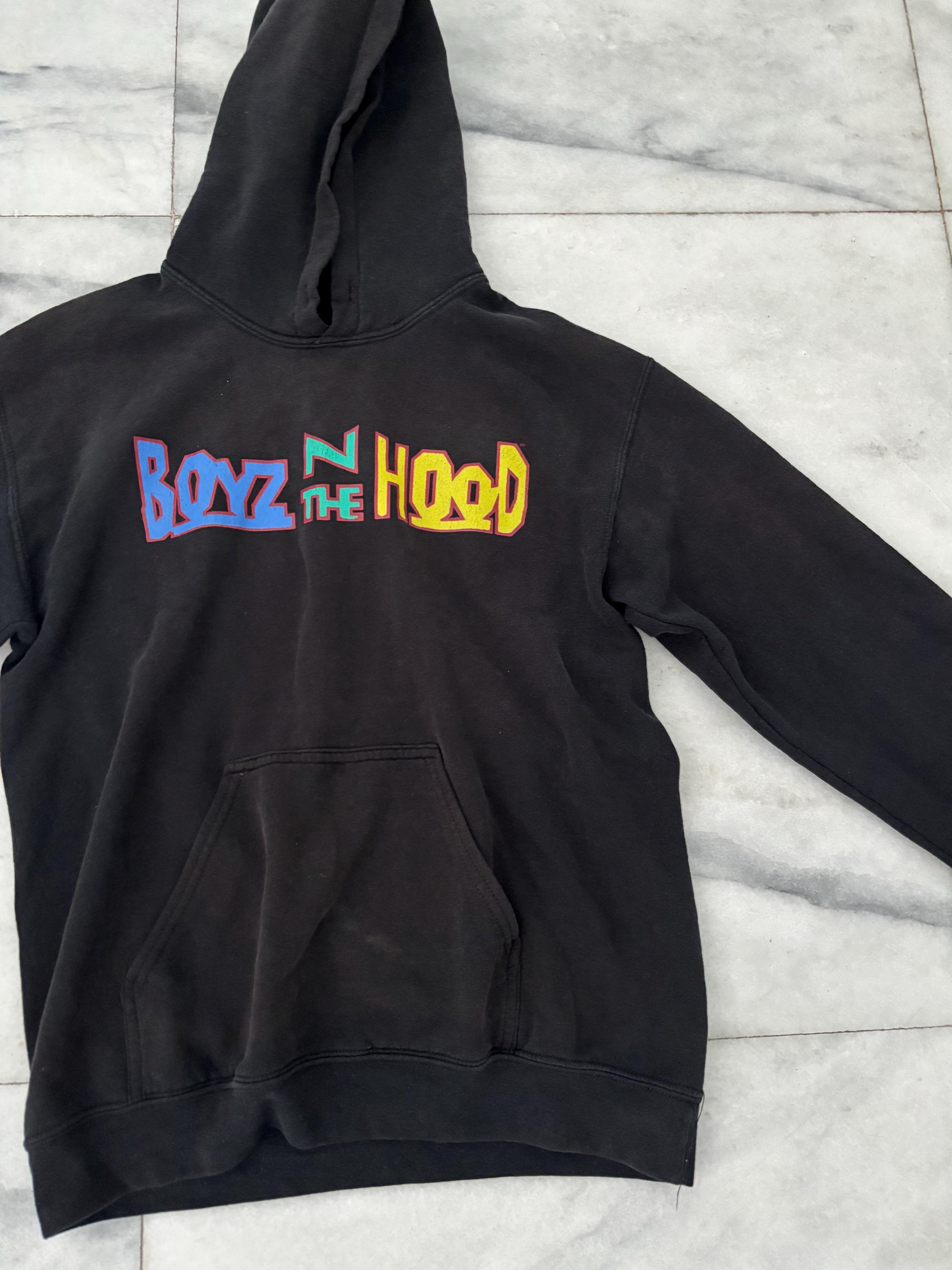 レア】BOYZ N THE HOOD☆ICE CUBE☆Rap☆hoodie VINTAGE Boyz N The