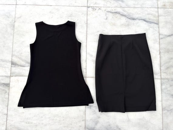 Ensemble Jupe + Haut Femme Lindsey Scott Taille 10 - Jaune - Neuf Sans étiquettes
