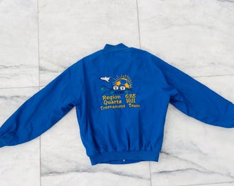 Veste de bowling vintage années 80 Westark USA WALTS CENTER
