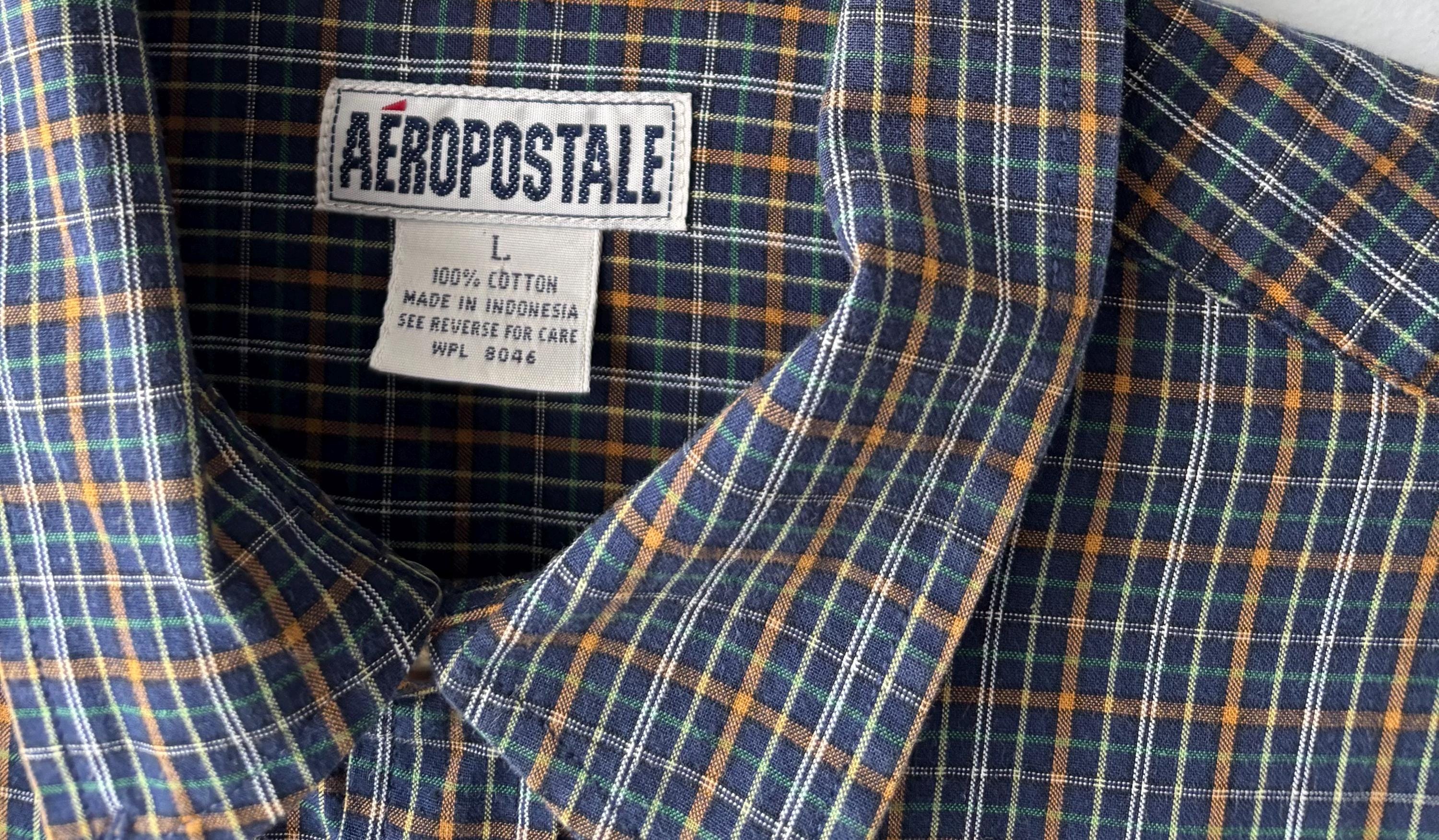 aeropostale dress shirts Short Sleeve Amalfi Coast Embroidered Linen Shirt