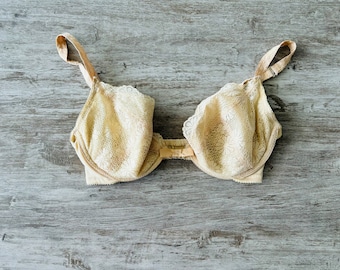 String Wonderbra Tulle & Dentelle - Beige - Taille FR44/EU42/UK-US L/IT4 - Neuf Étiqueté