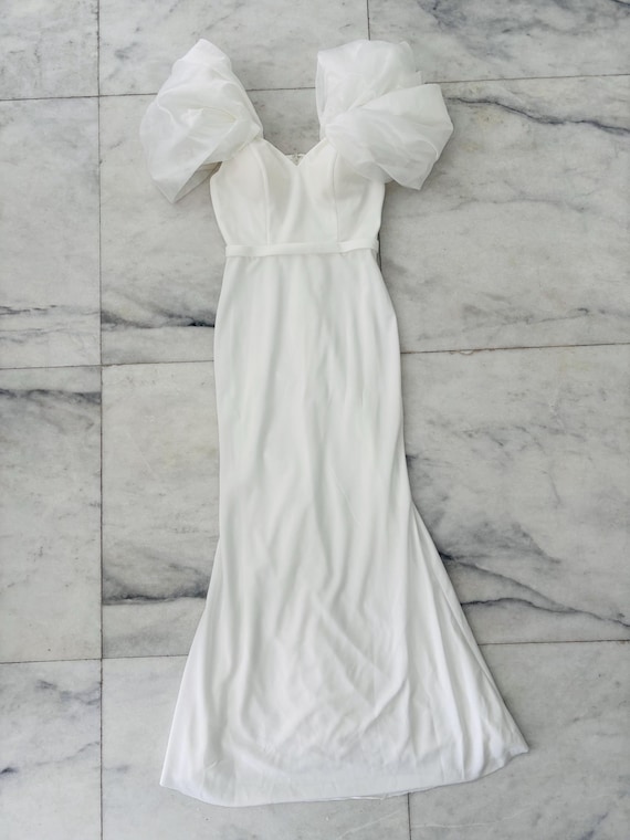 slim fit dress slacks Pearl Detailed Fit-and-Flare Dress main image 0