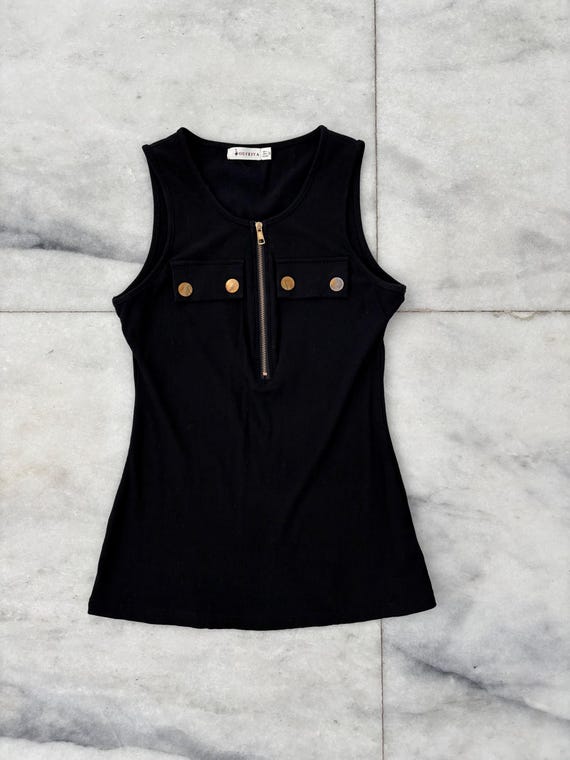 トップス yo BIOTOP Knit tank top BLACK yo BIOTOP knit tank top black