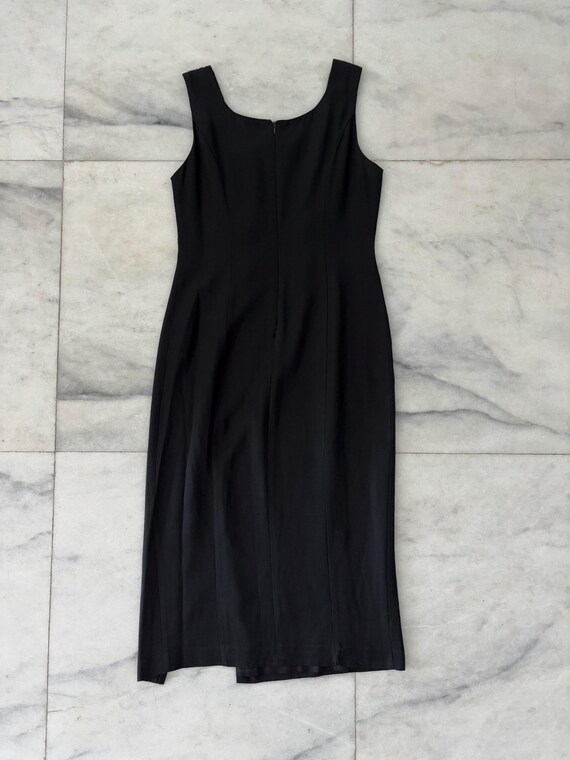 iconic black dresses in movies Women's Oversized Black Shirt Dress with White Stitch Detail  Classy Cozy  Cool | Made in USA