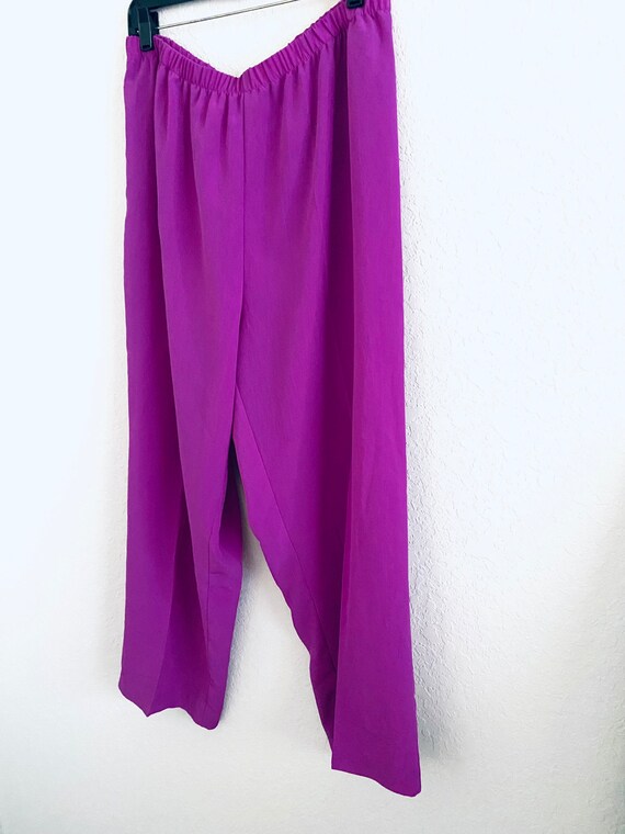 K.C. Studio Vintage Purple Chiffon 2 Piece Outfit… - image 7