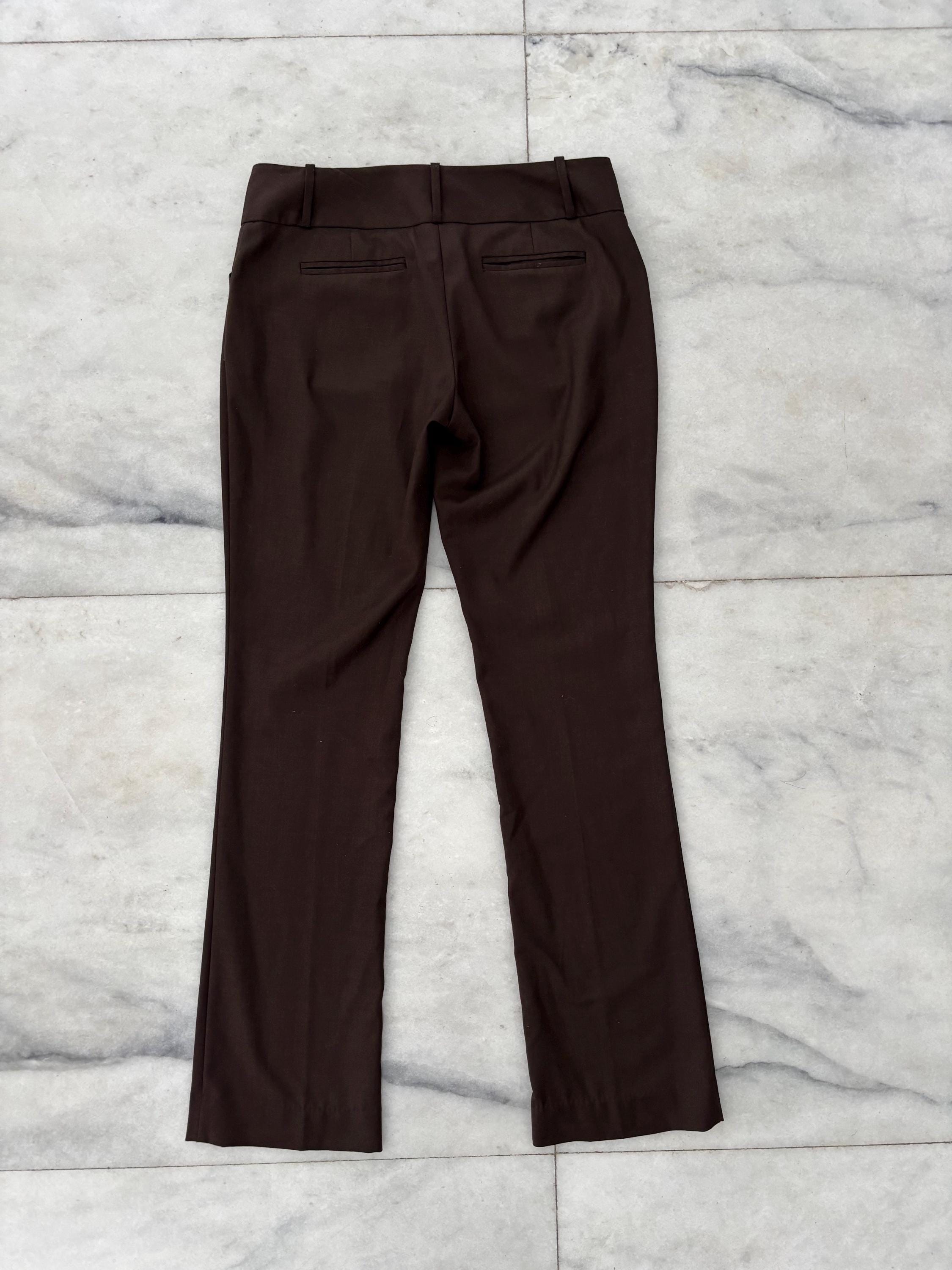 Y2K Limited Cassidy Fit Pants Brown Bootcut Low Rise Womens 4 Y2K