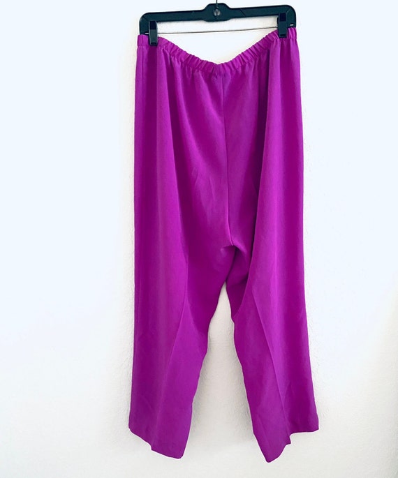 K.C. Studio Vintage Purple Chiffon 2 Piece Outfit… - image 6