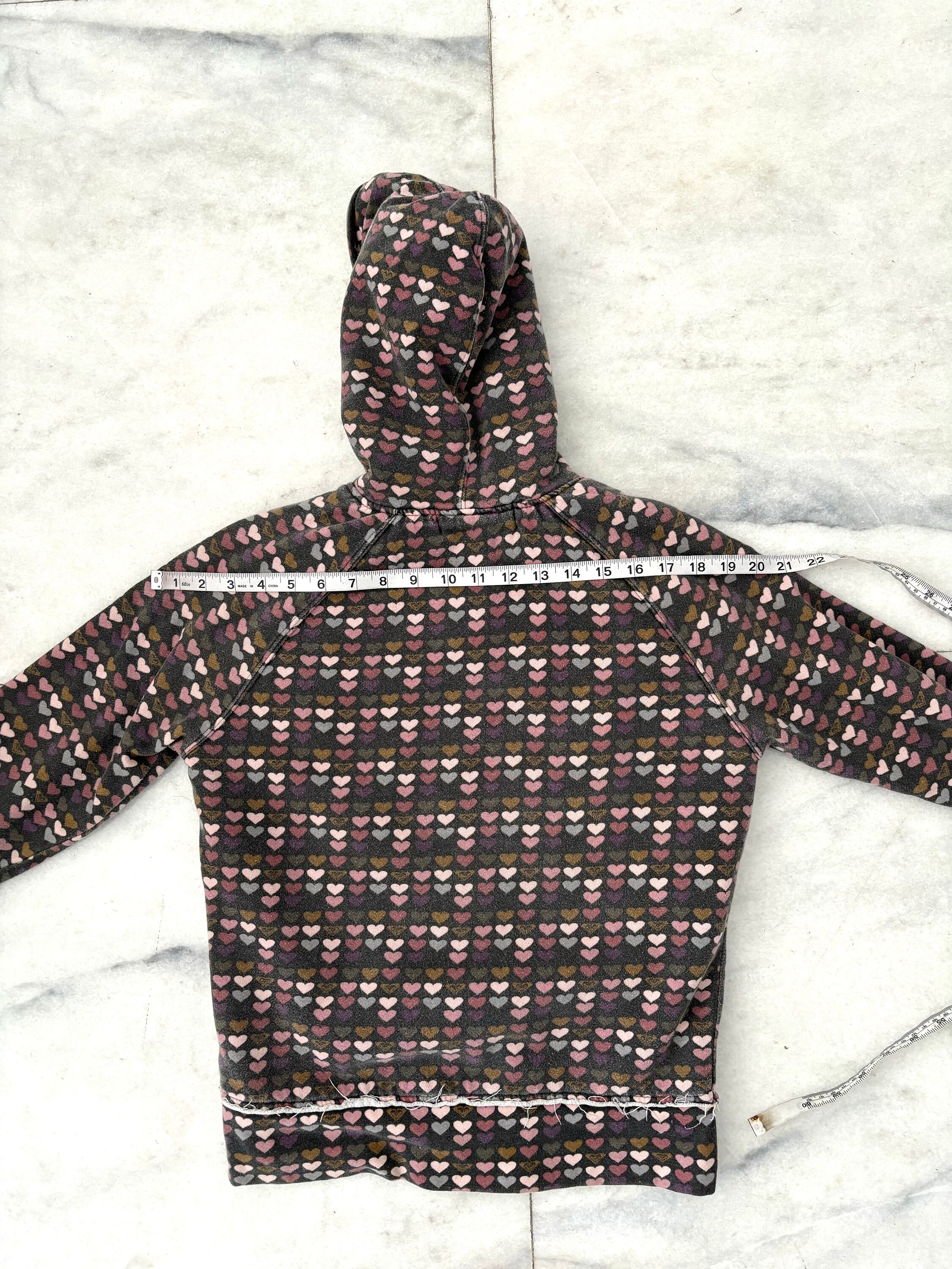 Y2K Roxy All Over Heart 90s Grunge Hoodie Size Medium - Etsy Y2K Roxy All Over Heart 90s Grunge Hoodie Size Medium - Etsy
