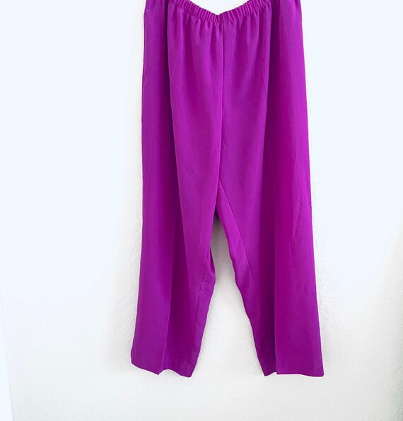 K.C. Studio Vintage Purple Chiffon 2 Piece Outfit… - image 5