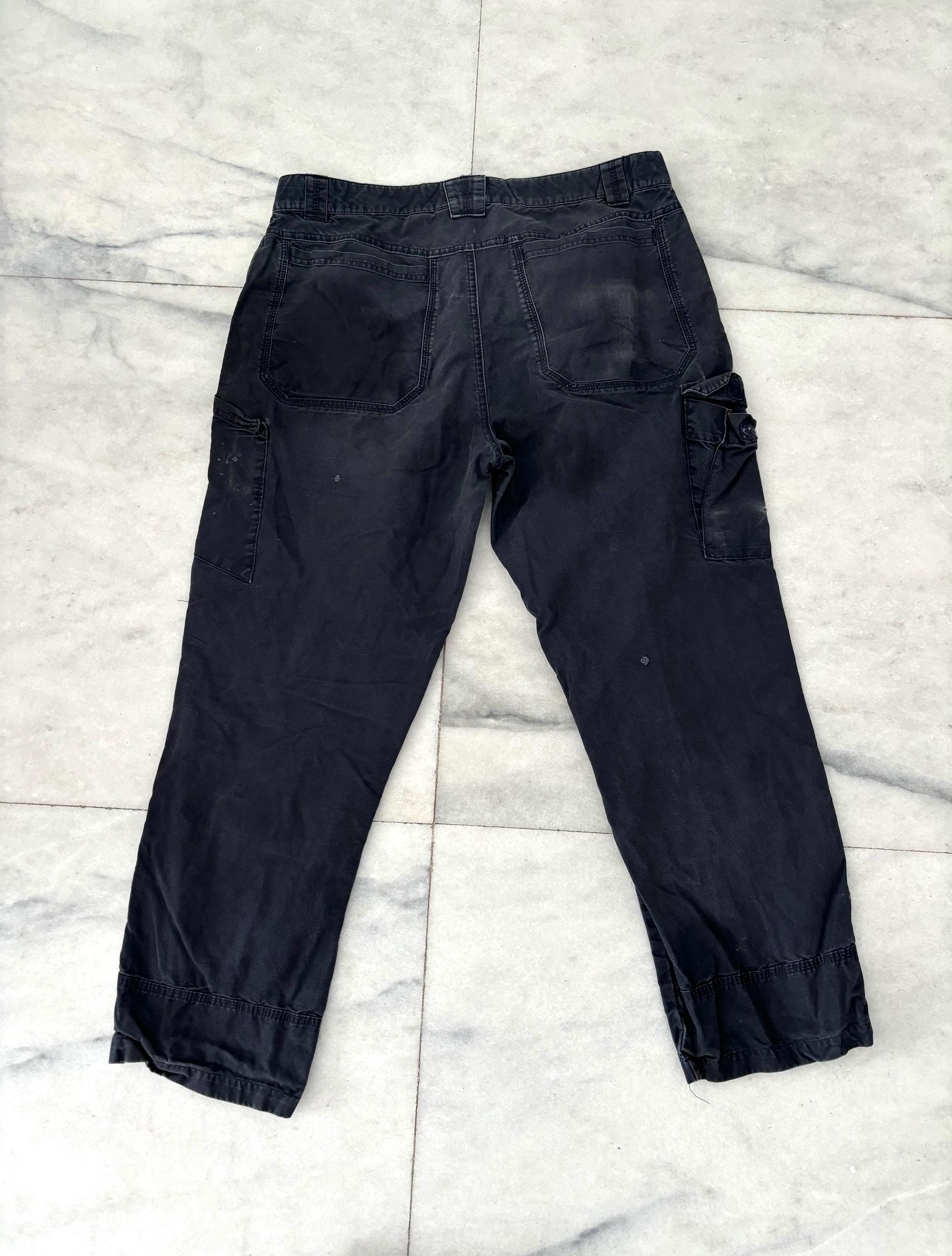 パンツ baggy stripe slacks navy normcore パンツ baggy stripe slacks navy normcore Noor Wide Pants - Navy